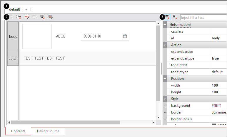 Grid Contents Editor[Formats]