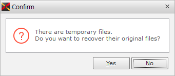 AutoRecover Messagebox