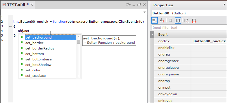 Create Event Function