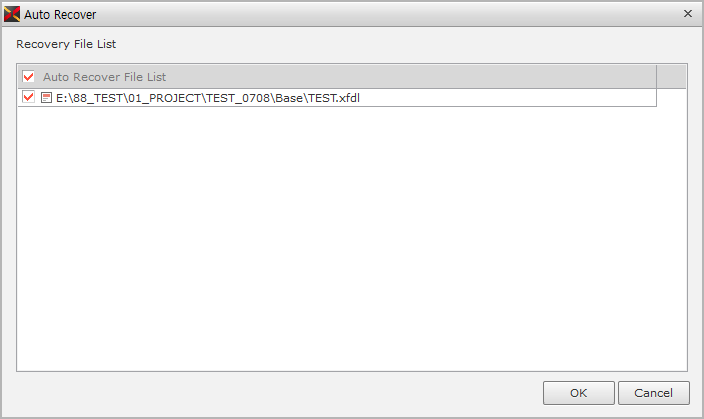 AutoRecover