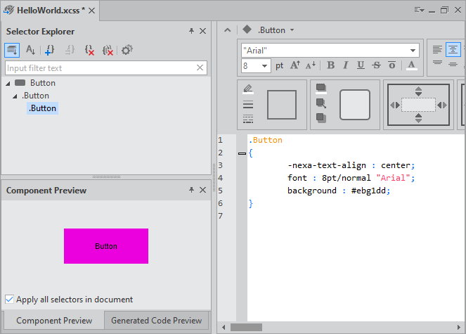 xcss_만들기_05_02_xcss editor