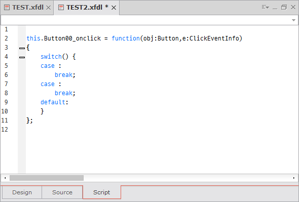 Script Window